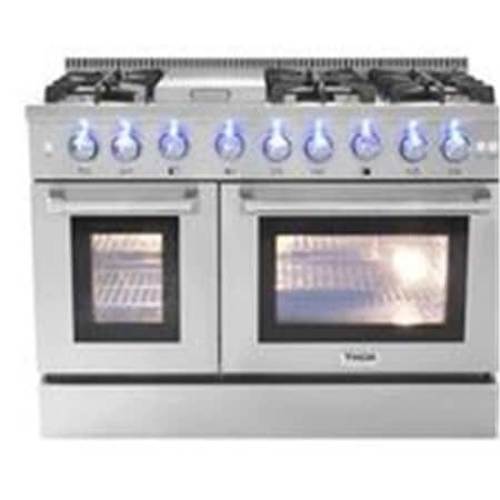 Thor Kitchen Thor Kitchen HRD4803U 48 in. Professional Stainless Steel Dual Fuel Range HRD4803U